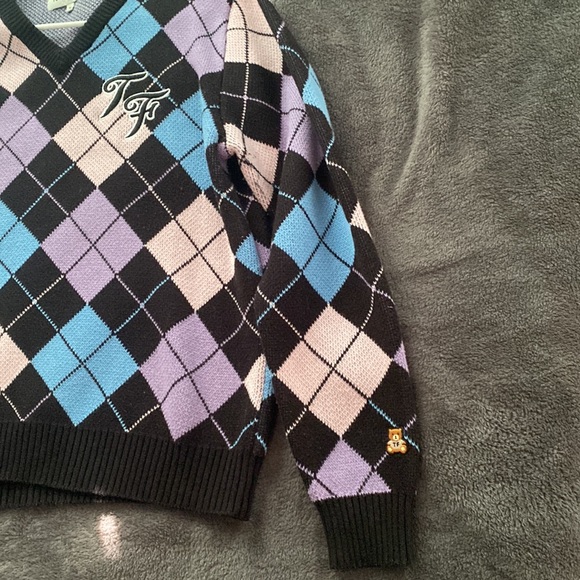 Teddy fresh 2021 Argyle Sweater - Picture 3 of 5